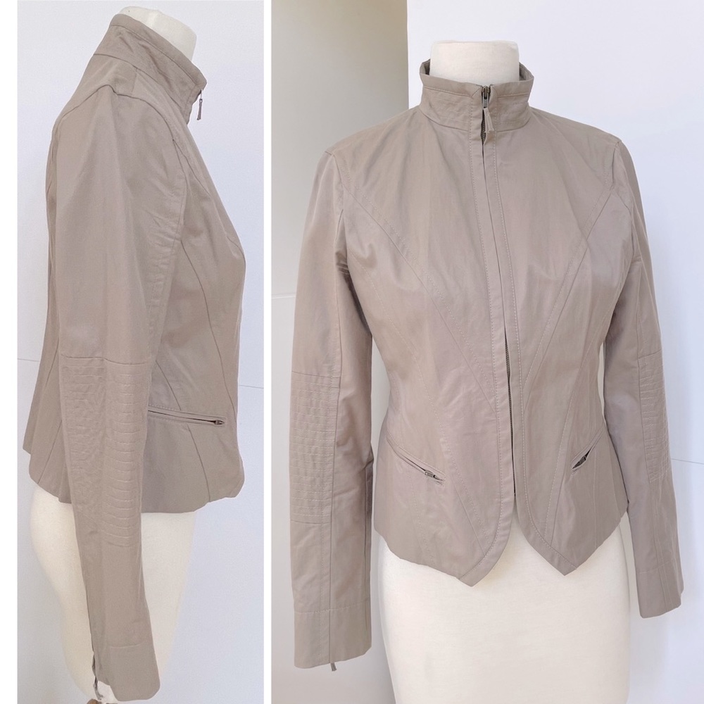 BANANA REPUBLIC Khaki MOTO Jacket